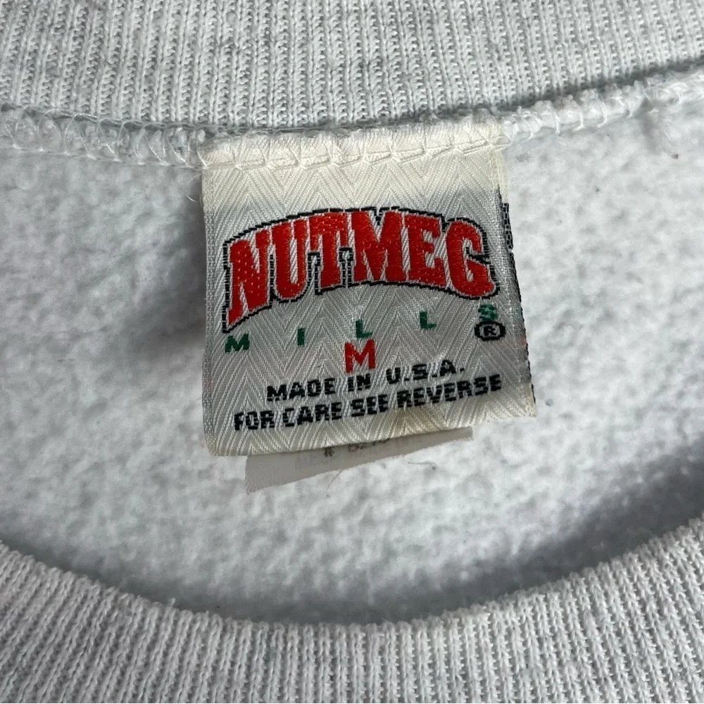 Kentucky Wildcats vintage Nutmeg Mills 94-95 basketball schedule sweatshirt Sz M